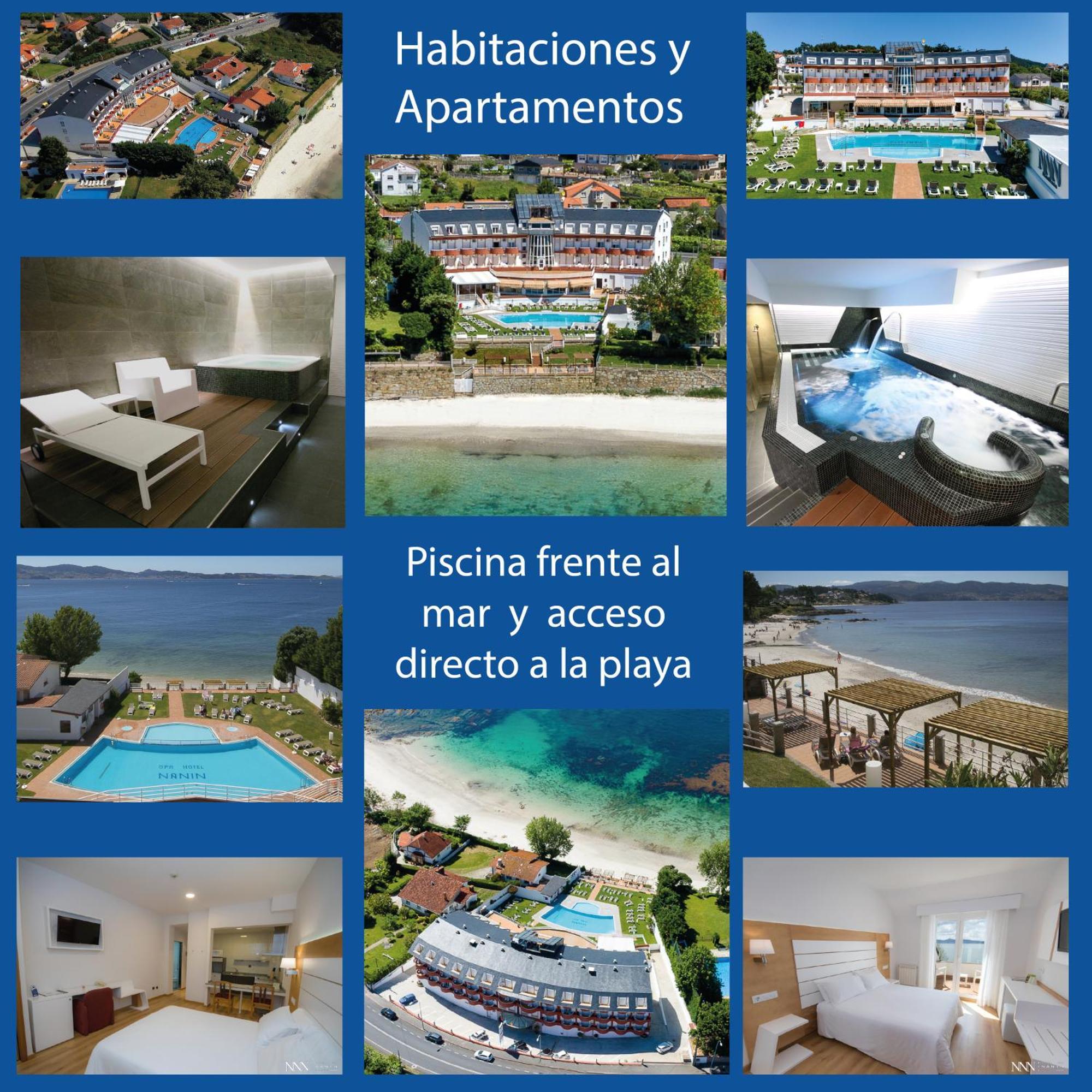 Hotel Spa Nanin Playa Sanxenxo Exterior foto