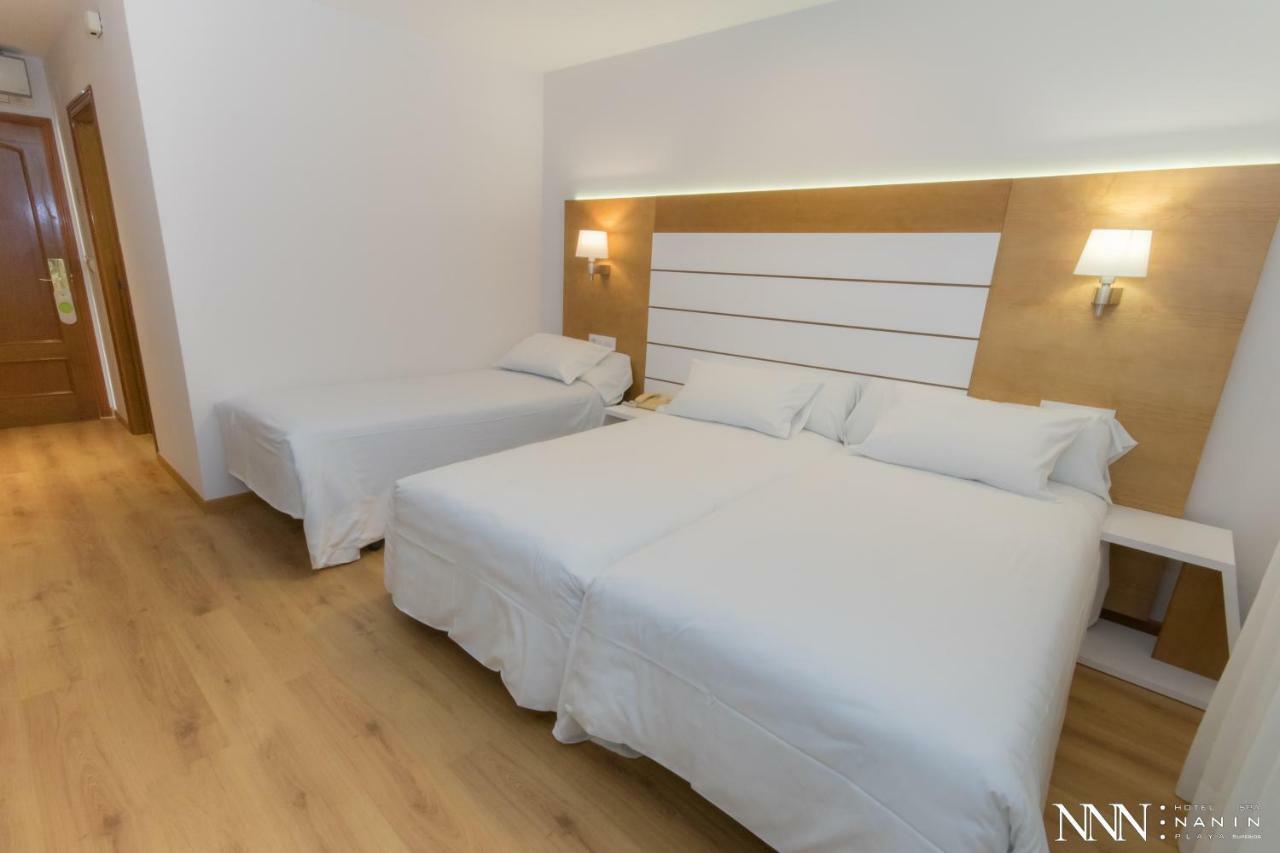 Hotel Spa Nanin Playa Sanxenxo Exterior foto